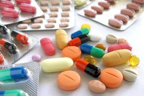 Medikamente zur Behandlung von Prostatitis.